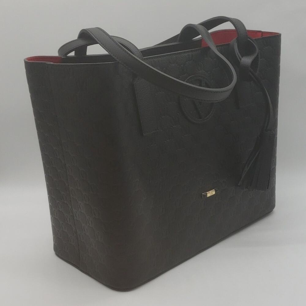 Valentino By Mario Valentino Soho Medallion Italian Leather NWT